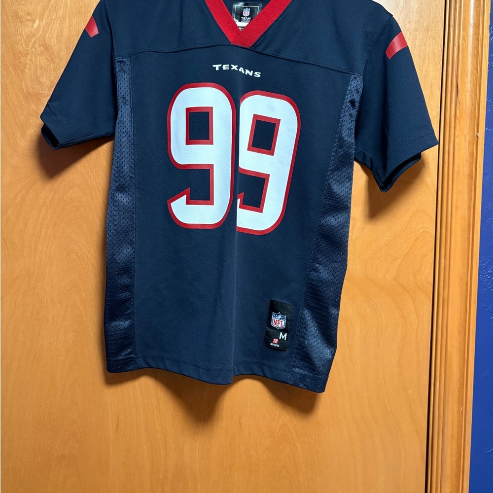 NFL Kids Texans JJ Watt Jersey in Navy and Red